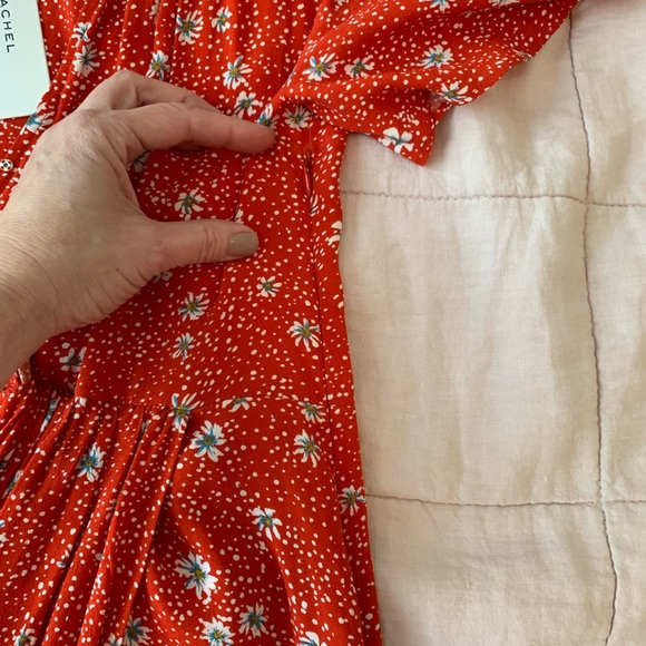 NWT KACHEL x Anthropologie Faux Wrap Dress - Picture 8 of 10